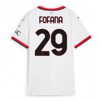 Fotbalové Dres AC Milan Youssouf Fofana #29 Dámské Venkovní 2024-25 Krátký Rukáv